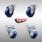 Service Caster 3.5 Inch SS Solid Polyurethane Swivel Top Plate Caster Set with 2 Brakes SCC SCC-SS20S3514-SPUS-2-TLB-2 - alternate 5
